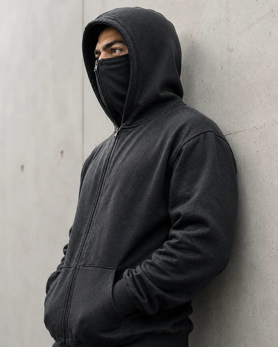 Hoodie Con Balaclava Premium ®