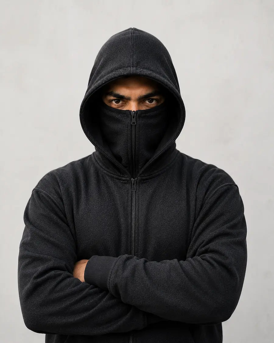 Hoodie Con Balaclava Premium ®