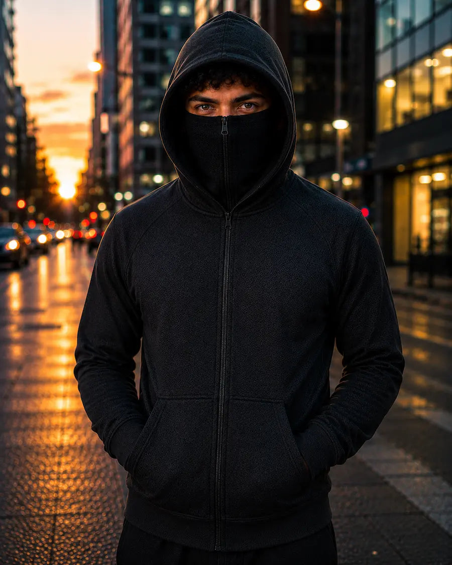 Hoodie Con Balaclava Premium ®