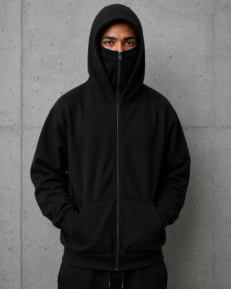 Hoodie Con Balaclava Premium  ®